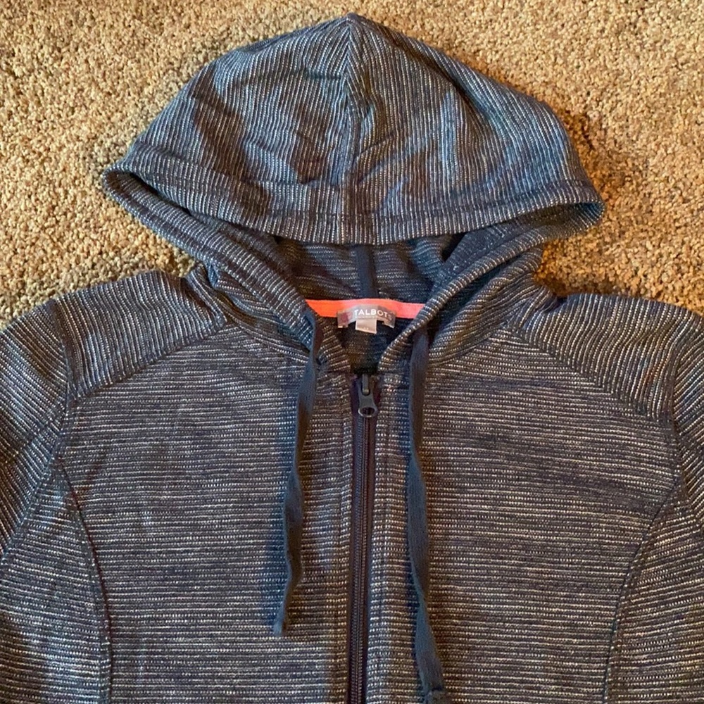 Talbots Gray Utility Jacket - Picture 2 of 6